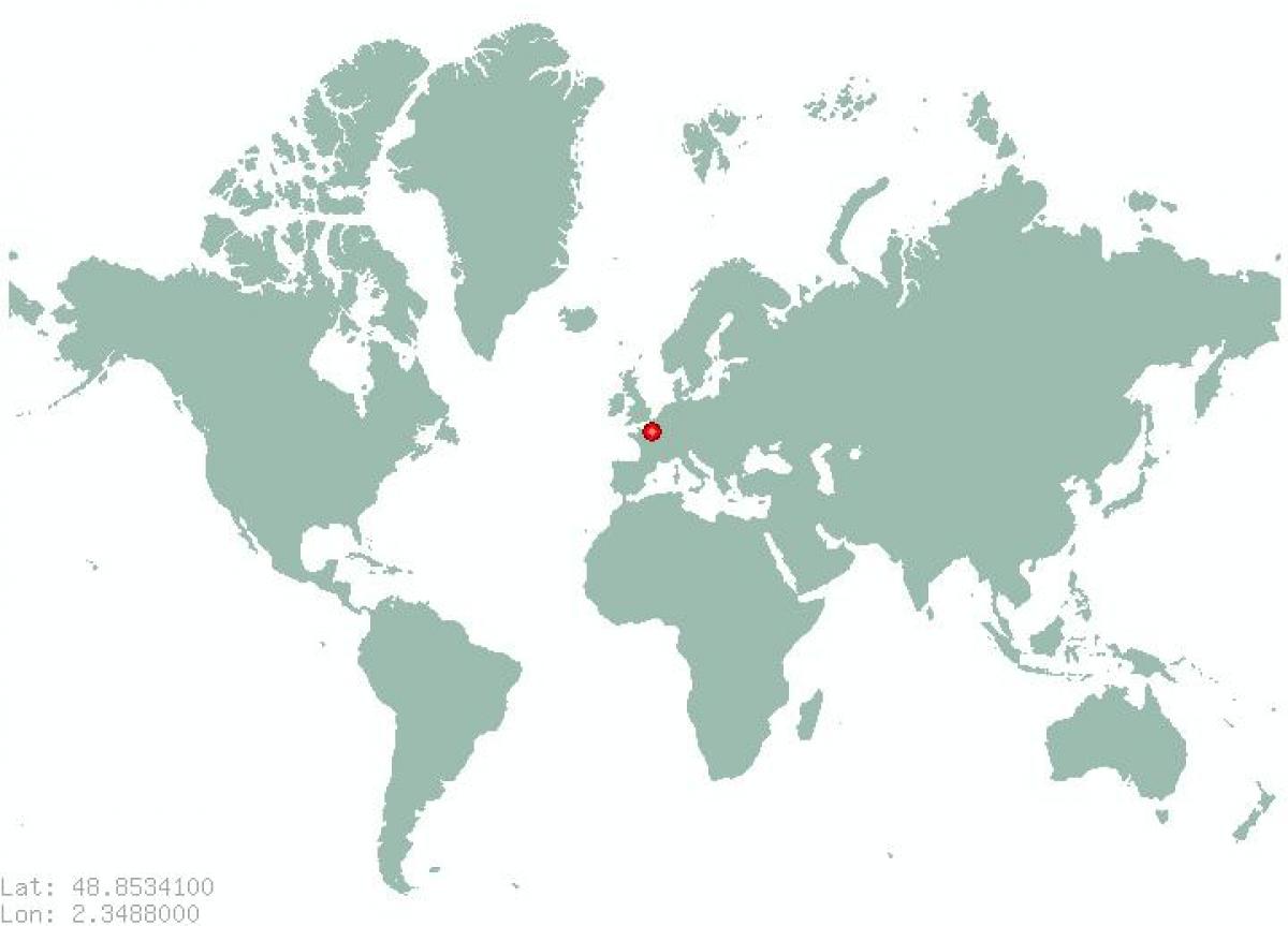 Paris Dünya haritada göster