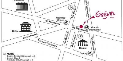 Apart Balmumu Müzesi haritası