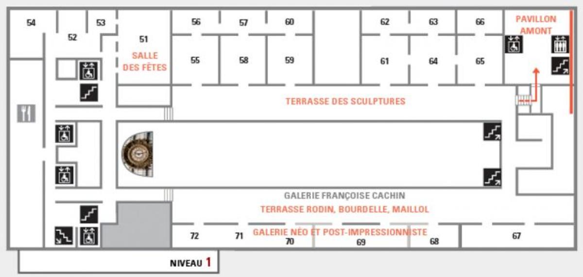 Musée d Orsay göster Seviye 2