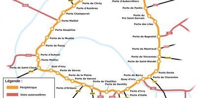 Boulevard Périphérique haritası