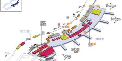 CDG haritası havaalanı terminal 2C