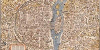 Eski Paris haritası