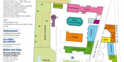 La Roche haritası-Guyon Hastanesi