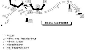 Paul Doumer Hastanesi harita